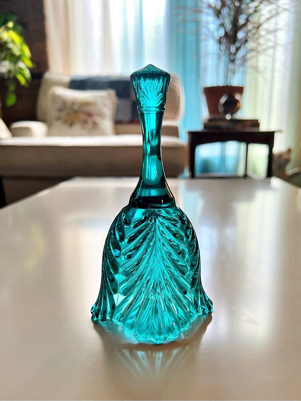 Vintage Fenton Scalloped Bell